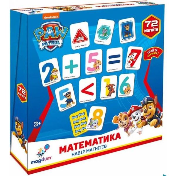 Set Di Magneti - Paw Patrol - Matematica ML4034-11-image