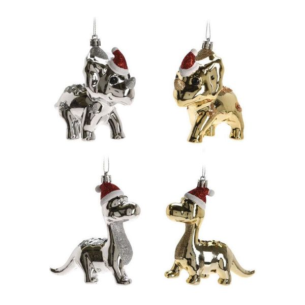 Appendino Natalizio Dinosauro 12 Cm, 24 Pz.-image