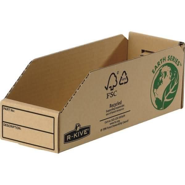 Fellowes Bankers Box Earth Scatola Per Minuteria, Marrone, (L)98 Mm-image
