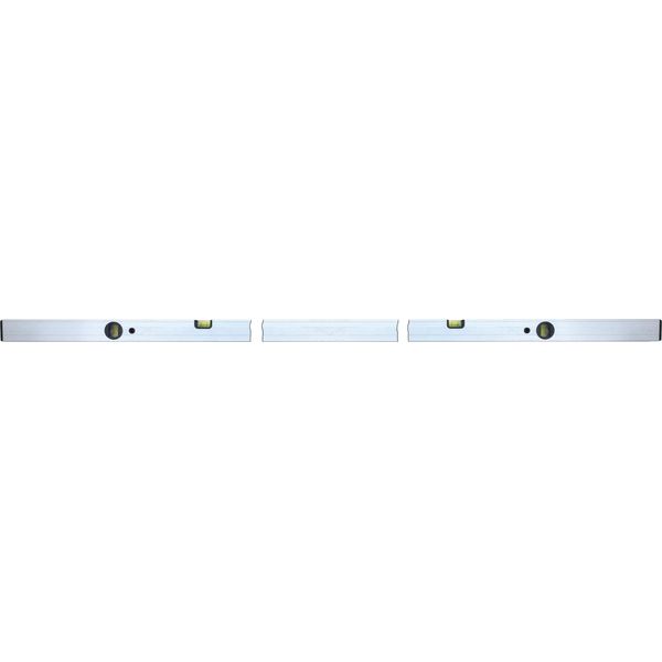 Livella Rabo In Alluminio 'Profi' Con 2 Bolle Orizzontali E 2 Bolle Verticali Regolabile Lunghezza 180 Cm-image