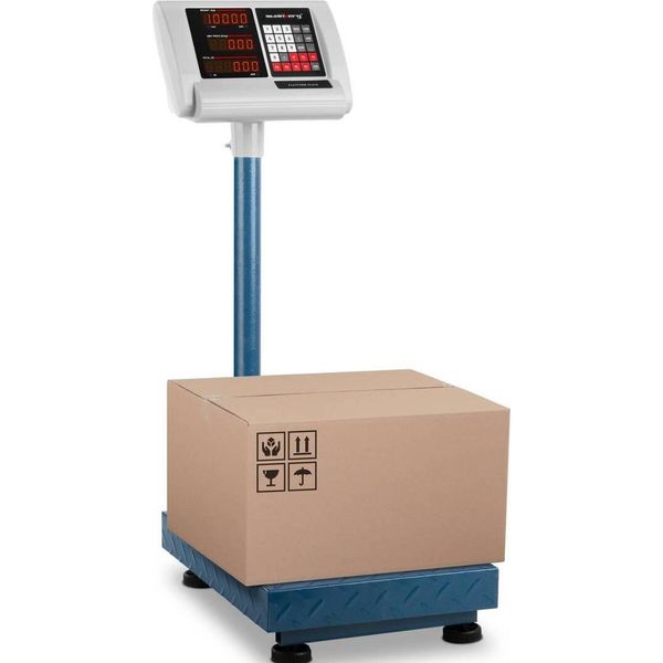 Steinberg Systems Bilancia A Piattaforma - 100 Kg / 0,01 Kg - 40 X 30 Cm - Pieghevole - Led-image