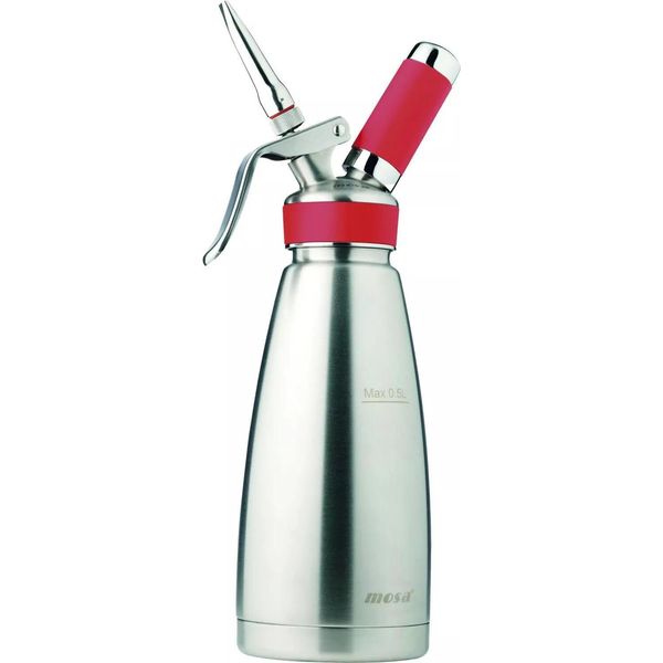 Mosa Sahneapparat Edelstahl, Doppelwandig, Inhalt: 0,50 Liter, HöHe: 288 Mm-image