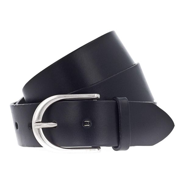 Vanzetti Pelle Cintura Classics 35Mm Full Leather Belt W75 Black Nero-image