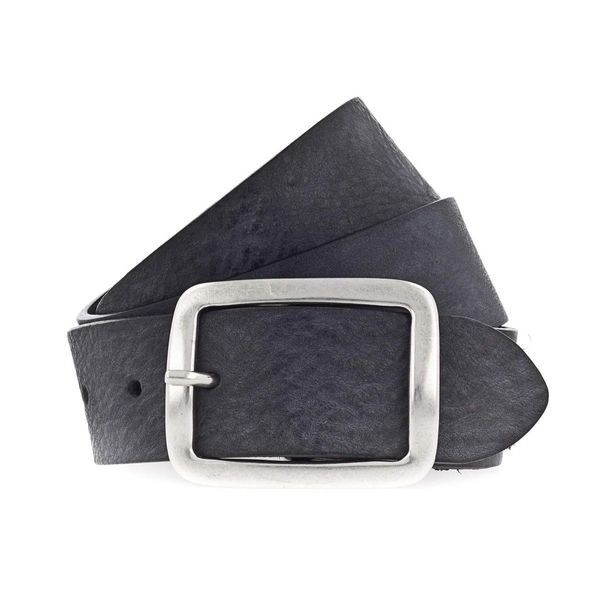 Vanzetti Pelle Cintura Genuine Beauty 40Mm Full Leather Belt W110 Black Nero-image