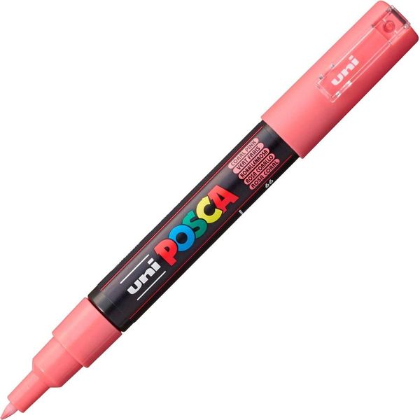 Posca PC-1MC C Marcatore A Pigmenti Rosa Corallo-image