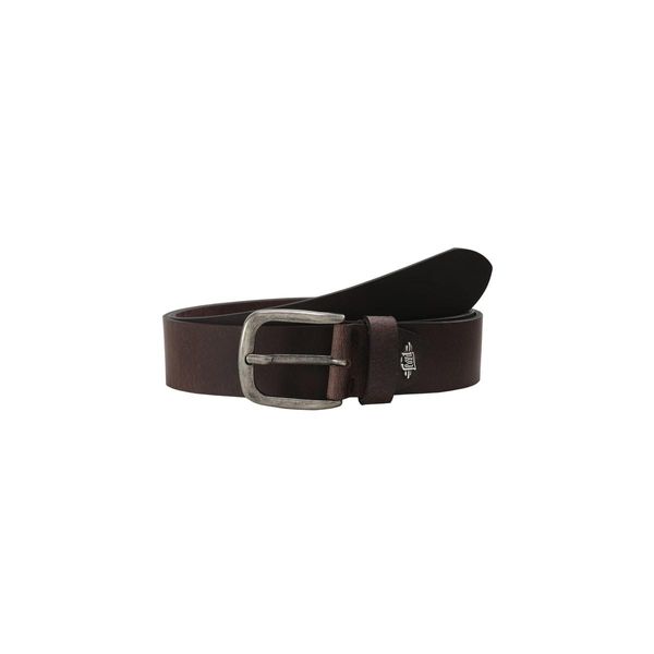 Lloyd Pelle Cintura Buffaloleather Belt 4.0 W85 Dark Brown Marrone-image