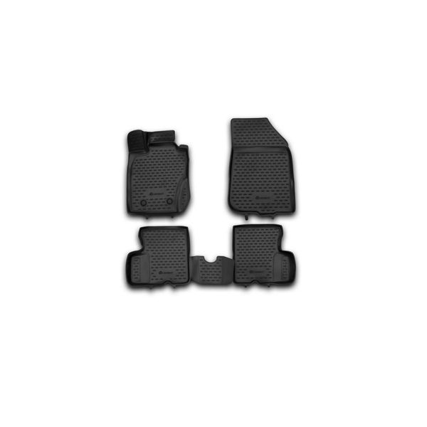 Tappetini Auto In Gomma Novline Dacia Duster 2010-2018 (4X4)-image