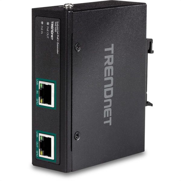 Trendnet TI-E100 Trendnet Industrial Gbit Poe+ Extender 100M 802.3Af/At-image