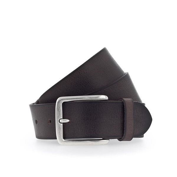 Vanzetti Pelle Cintura Denim Love 40Mm Full Leather Belt W110 Dark Brown Marrone Scuro-image