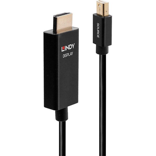 Lindy 40923 Lindy Cavo Adattatore Da Mini-Displayport A Hdmi Da 3 M Con Hdr-image