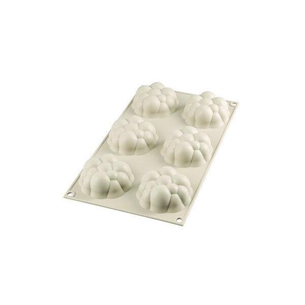 Stampo Per Muffin In Silicone 3D Con Bolle Silikomart-image