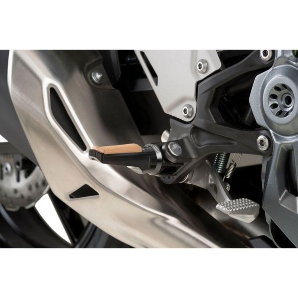 Puig 9189N Pedane Vintage Per Suzuki GSX-R750 Nero-image