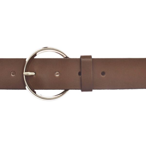 Vanzetti Pelle Cintura 35Mm Full Leather Belt W85 Baileys Marrone-image