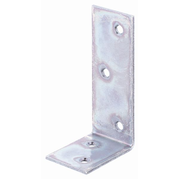 Alberts 847654 Angolo Per Travi, Zincato A Film Spesso Passivato, 40 X 80 X 30 Mm, Set Da 20-image