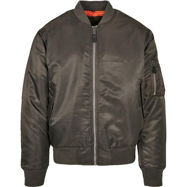 Build Your Brandit 3149 | Bomber Da Uomo, Giacca MA1 - Colore: Antracite - Taglia: 4XL-image