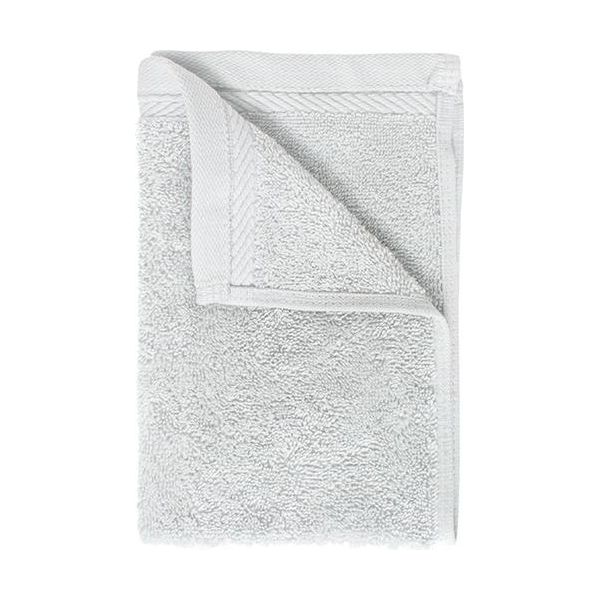 The One Towelling® T1-ORG30 | Asciugamano Biologico Per Ospiti - Asciugamano Per Ospiti - 30 X 50 Cm - Colore: Grigio Argento - Dimensioni: 30 X 50 Cm-image