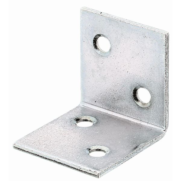 Alberts 847494 Staffa Ad Angolo Largo, Zincata Sendzimir, 30 X 30 X 30 Mm, Set Da 100-image