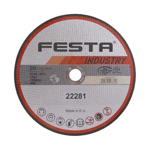 Festa - Disco Da Taglio Per Metallo 230 X 2,5 X 22,2 Industria-image