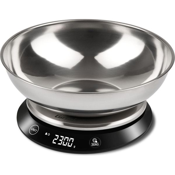 Bilancia Elettronica Da Cucina Girmi Con Piatto In Acciaio Inox, 1Gr/5Kg PS8400-image
