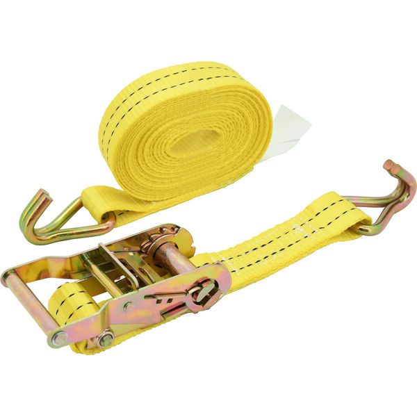 Cinghia Di Serraggio Con Cricchetto E Ganci 38 Mm X 5 M, 1000Dan-image