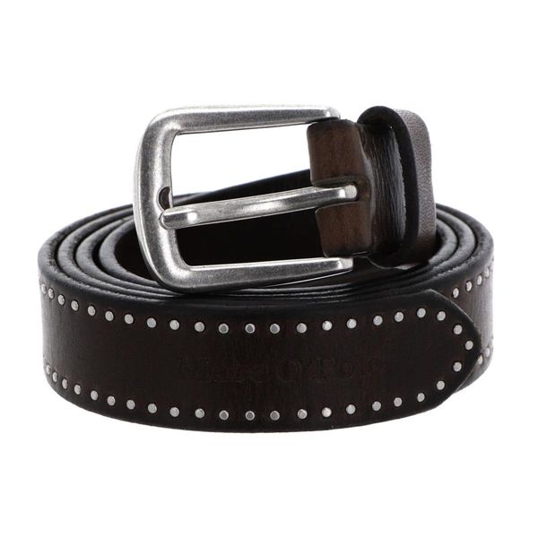 Marc O'polo Pelle Cintura Hemma - Rivet Ladies' Belt W85 Nutshell Brown Marrone-image