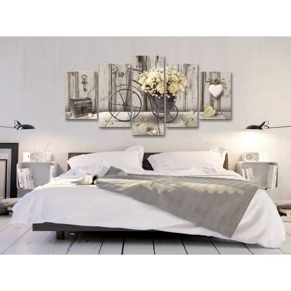 Fiori Rose Quadro In Vetro Acrilico Quadri Moderni Murali In Vetro N-C-0291-K-M-image