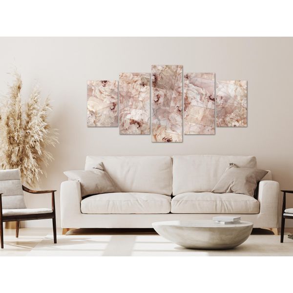 Blumen PÄOnien Vetro Acrilico Quadro Moderno Murale Vetro Immagini B-C-0768-K-M-image