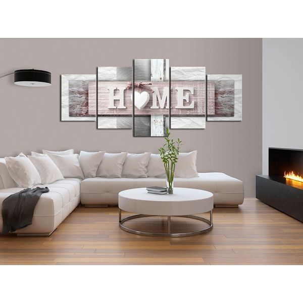 Home Herz Vetro Acrilico Immagine Moderna Parete Murale Vetro Immagini Immagini M-C-0244-K-M-image