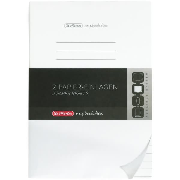 Herlitz 50034093 Inserti Di Ricambio In Carta Herlitz Per Notebook My.Book Flex, A4-image