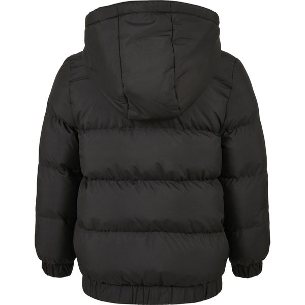 DěTská Zimní Bunda Urban Classics Girls Giacca Puffer Con Cappuccio Nero - 134/140-image