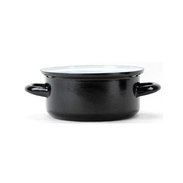 Belis Belis/Sfinx Casseruola Standard In Smalto Nero, 20 Cm, 2,8 L-image