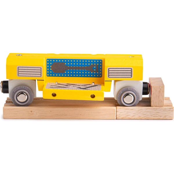 Bigjigs Rail Laboratorio Mobile In Legno-image