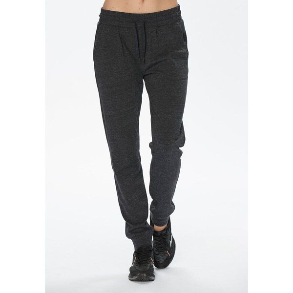 Pantaloni Da Allenamento Chestine W Melange Con Cintura Confortevole 1011 Grigio Scuro Melange 38-image