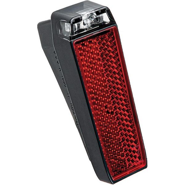 Axa Luce Posteriore Per E-Bike 'Nyx', 6-12V, Per Parafango, Rosso/Nero-image