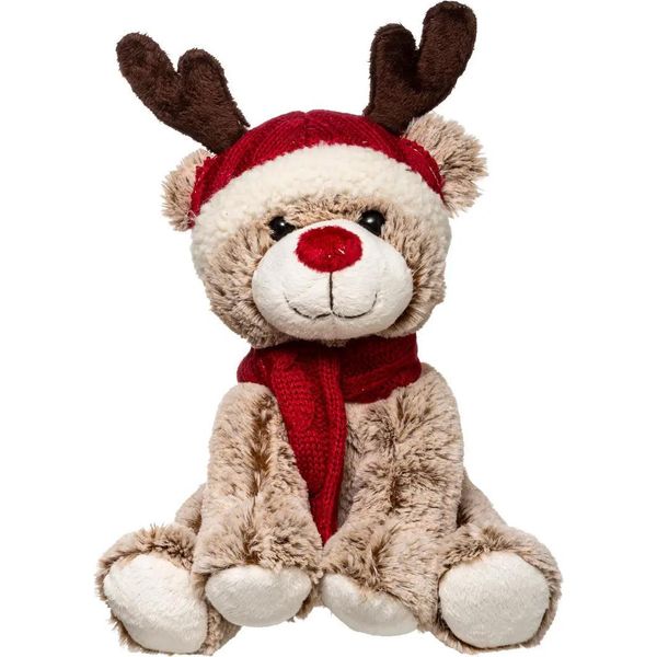 Renna Di Peluche Con Cappello, 35 Cm-image