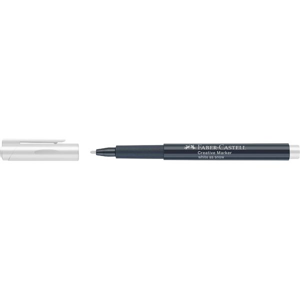 Faber-Castell 160799 FABER-CASTELL Pennarello Creativo, Nero-image