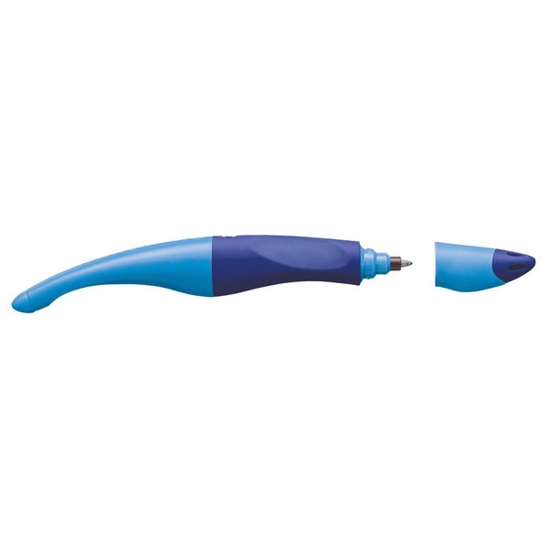 Stabilo 6891/2-41 Rollerball Easyoriginal Per Mancini - Blu Scuro/Blu Chiaro, Cartuccia Compresa-image