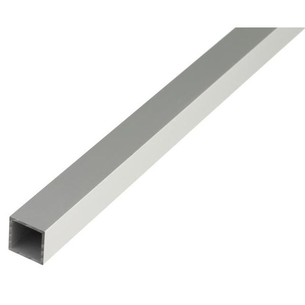 Alberts 499242 Tubo Quadrato, Alluminio, Naturale, 1000 X 30 X 30 X 30 Mm, Set Di 2-image
