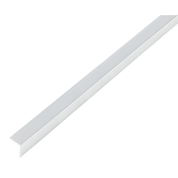 Alberts 488574 Profilo Angolare, Autoadesivo, Alluminio, Design Cromato, 2000 X 30 X 30 Mm-image