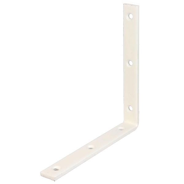 Alberts 847869 Angolo Di Apertura, Stretto, Plastificato Bianco, 160 X 160 X 20 Mm, Set Di 10-image