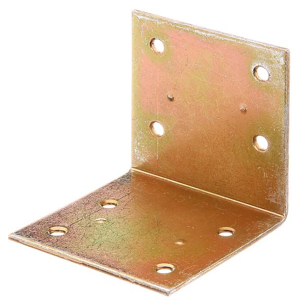 Alberts 329945 Staffa Ad Angolo Largo, Zincata Sendzimir, 60 X 60 X 60 Mm, Set Da 50-image