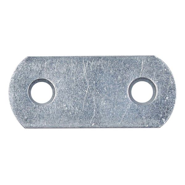 Alberts 837877 Connettore Piatto, Con Estremità Arrotondate, Blu Galvanizzato, 37 X 16 Mm, Set Da 100-image