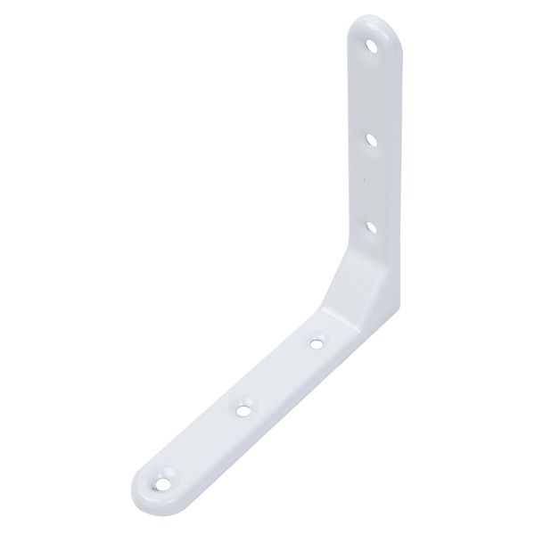 Alberts 856274 Staffa Decorativa, Goffrata, Bianca, 130 X 130 X 21 Mm, Set Da 10-image