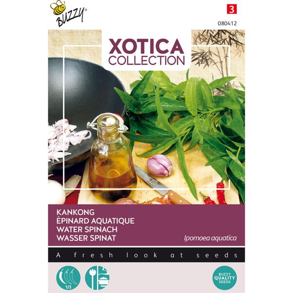 Buzzy Xotica Kankong Semi Di Spinaci D'acqua - Circa 3 Gr | Buzzy_080412-image