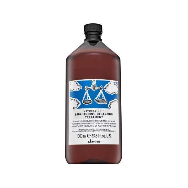 Davines Natural Tech Rebalancing Cleansing Treatment Balsamo Detergente Per Capelli Grassi E Veloci 1000 Ml-image