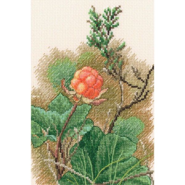 Set Di Punti Croce Rto "In The Moment, Berry"", Schema Per Il Conteggio, 12X17,5Cm"-image