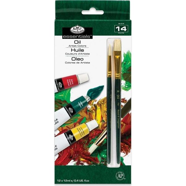 Royal & Langnickel OIL12 Set Di Colori Ad Olio 12 X 12 Ml 14 Pz-image