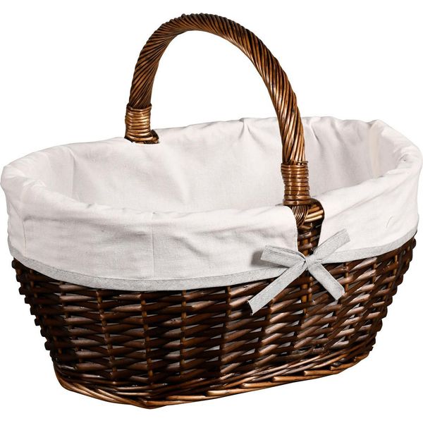 Kesper Carrello Con Inserto In Tessuto, 45 X 34 Cm, Salice Kesper 17696-image