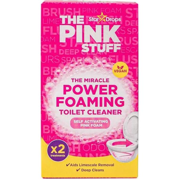 The Pink Stuff | Detergente Per Wc - 3X100 G - Profumo Fresco - Detergente Potente - Schiuma Autoattivante-image