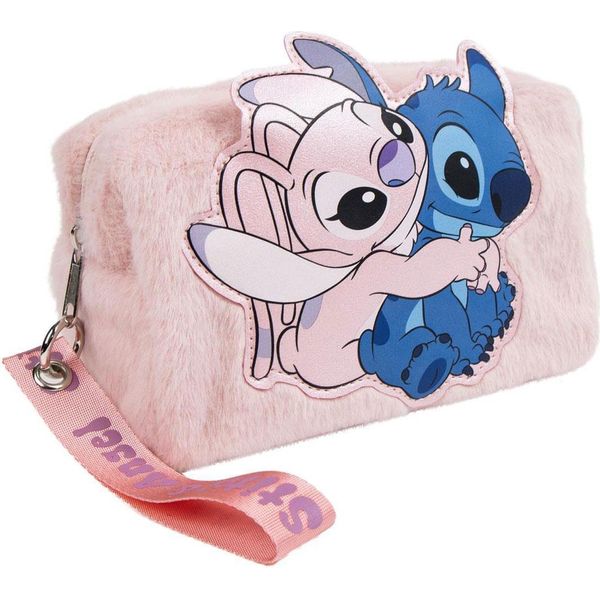 Kosmetyczka Lilo I Stitch Z Postaciami Stitch I Angel RóżOwa-image